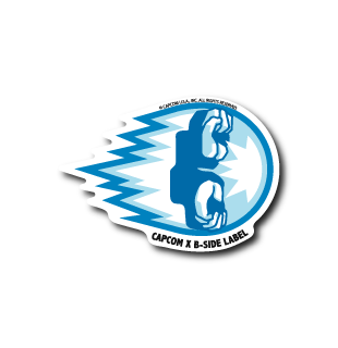 B-Side Label Sticker- Hadouken final