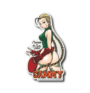 B-Side Label Sticker- Cammy (A)