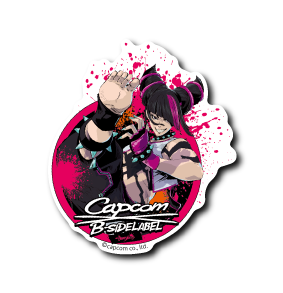 B-Side Label Sticker- Street Fighter 6 Juri