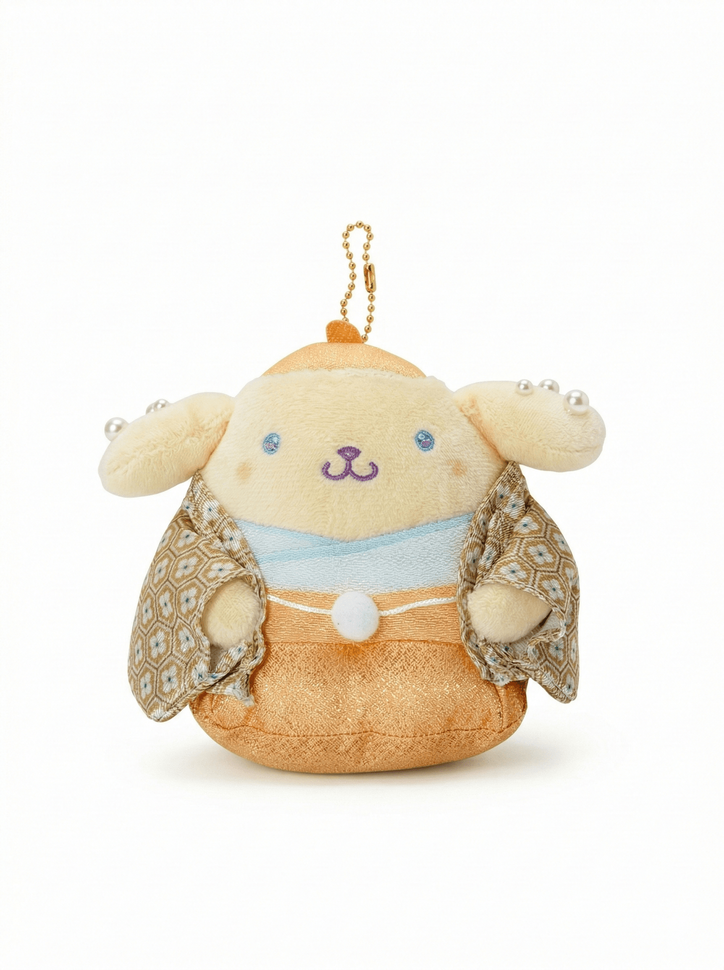 Ball Chain Plush Yumefuwa Omotenashi Pompompurin Sanrio - Otaku Collectives