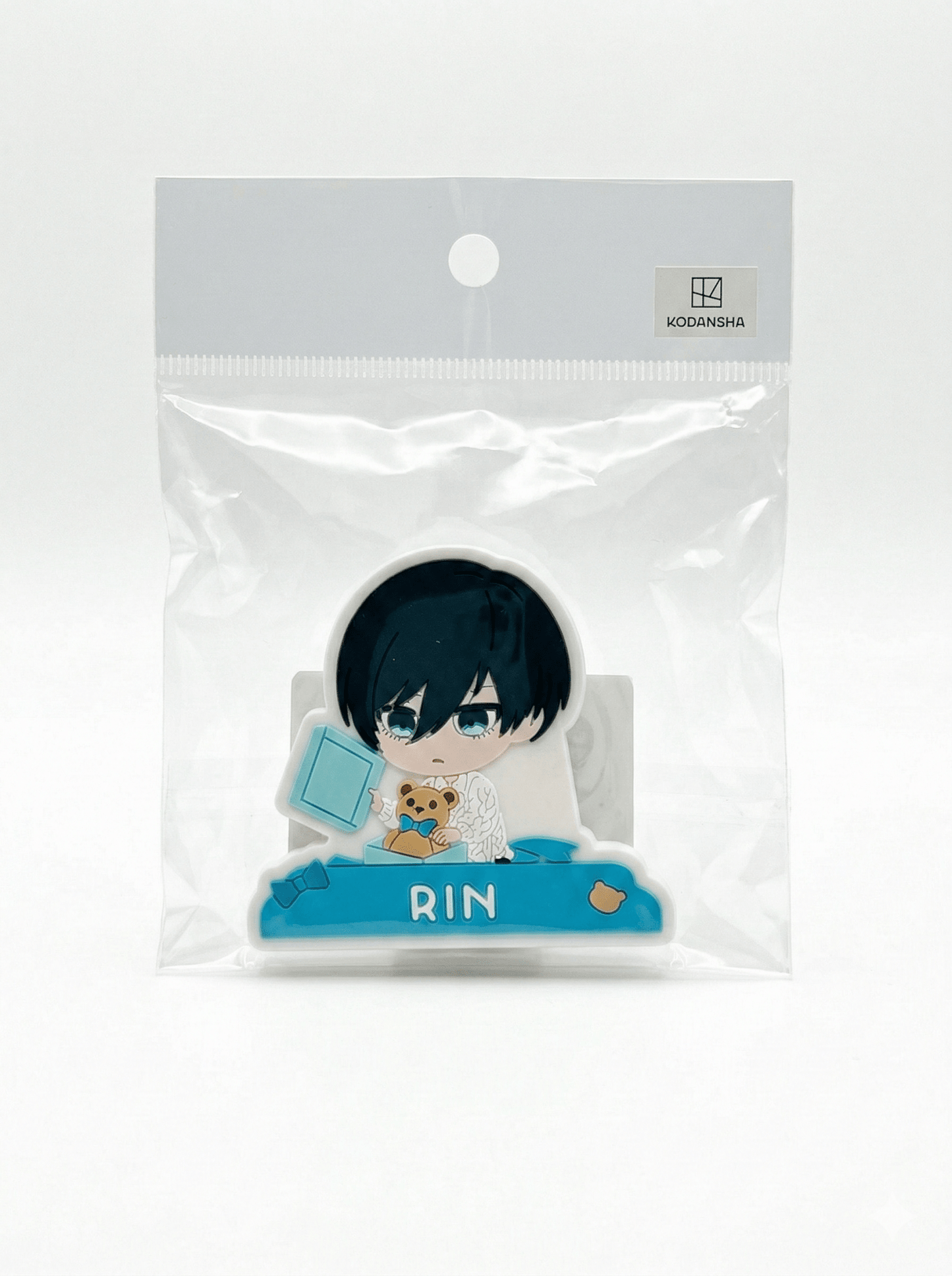 Blue Lock Rin Itoshi Rubber Clip Present Ribbon Ver. - Otaku Collectives