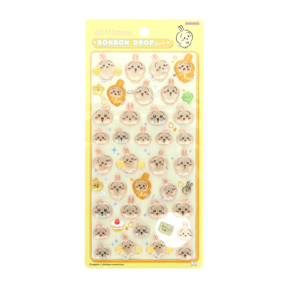 Chiikawa Bon Bon Drop Usagi Sticker - Cute Collectible Decor