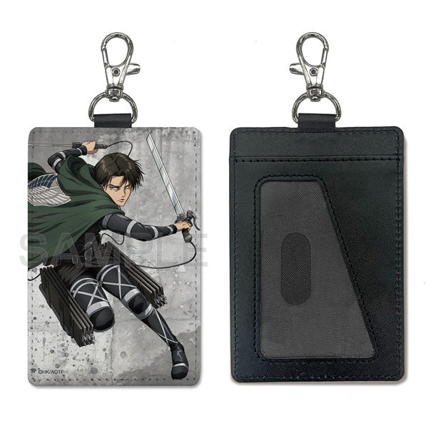 Cospa Attack on Titan Levi Ackerman Pass Case with Lobster Clasp - Otaku Collectives