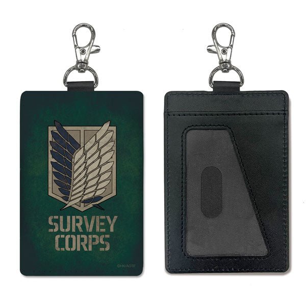 Cospa Attack on Titan Survey Corps Pass Case with Lobster Clasp - Otaku Collectives