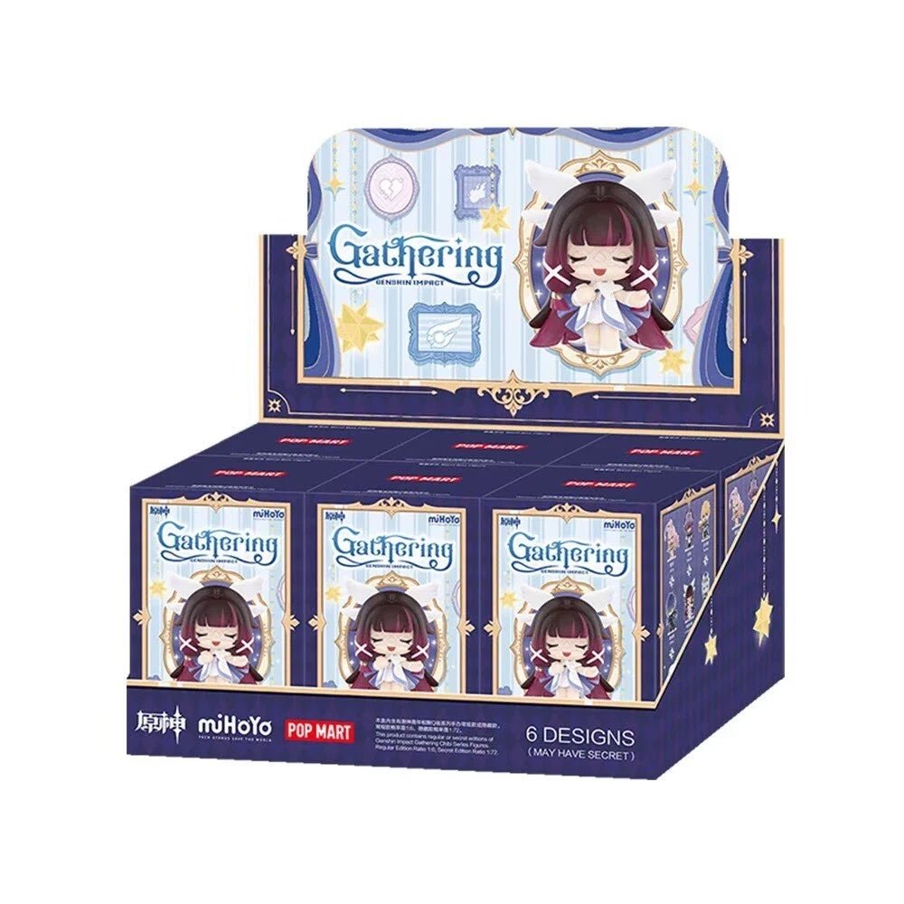 Genshin Impact X Pop Carnival Gathering Chibi Series Blind Box Figure by POP MART - Otaku Collectives