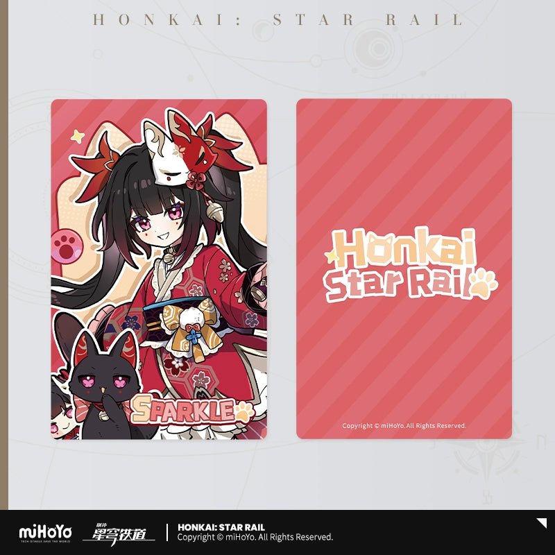 honkai star rail holographic card Honkai: Chibi Cat Series Collection Sparkle[miHoYo] Set:13 Pistols and Pearls - Jenny Barnes 3Pcs The material used is Year_2015 YUGIOH Duel Monsters Underdog