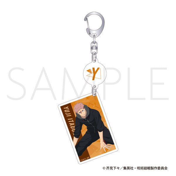 Jujutsu Kaisen Season 3 Double Acrylic Keychain Yuji Itadori Stretch Ver. - Otaku Collectives