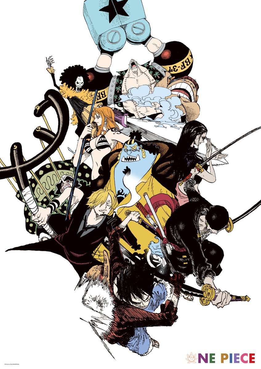 One Piece Straw Hat Crew A1 Art Poster - Collector's Print – Otaku