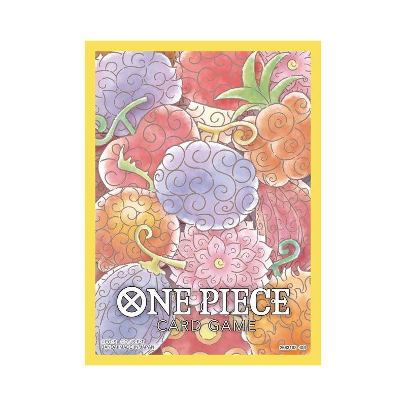 One Piece] Card Game Official Card Sleeve 4 - Devil Fruit  Otaku  Collectives