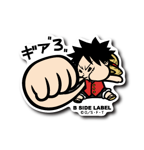 one piece gear 3 One Piece B-Side Label Sticker