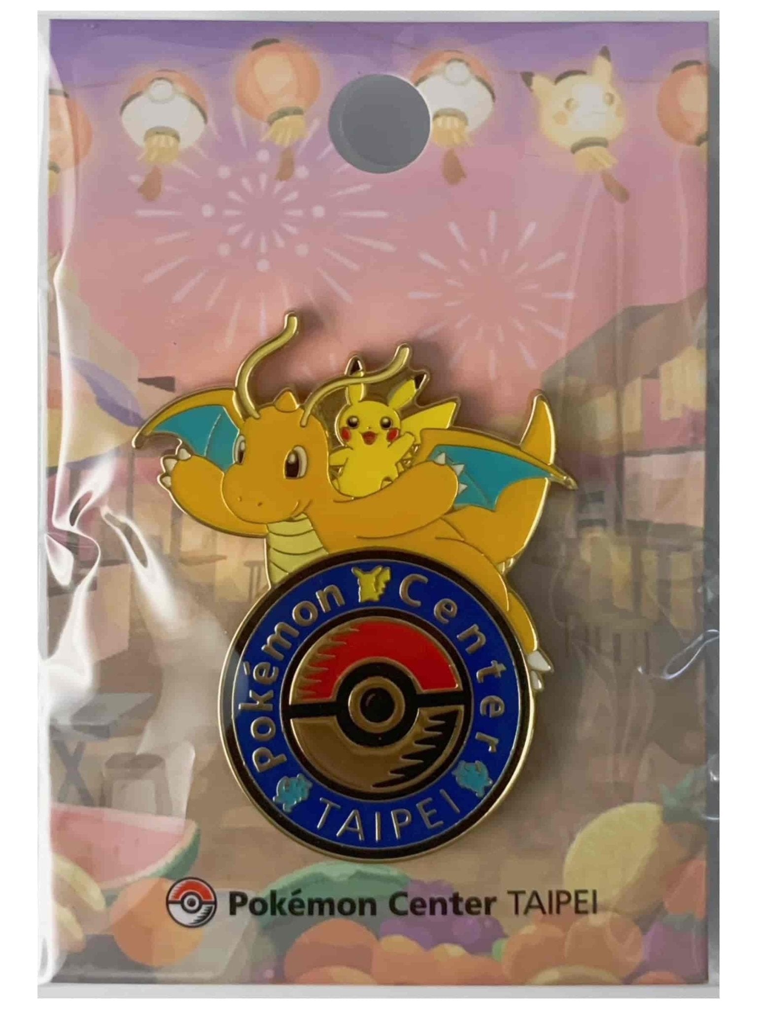 ポケモンセンター台北 ピンバッジ Pokémon Center TAIPEI Pokemon] Taipei Pokemon Center Pin – Otaku Collectives