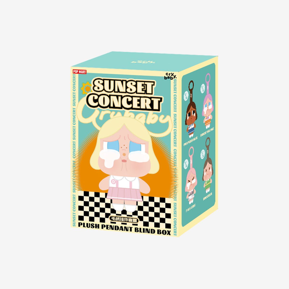 Pop Mart] CRYBABY Sunset Concert Series Plush Pendant **BLIND BOX