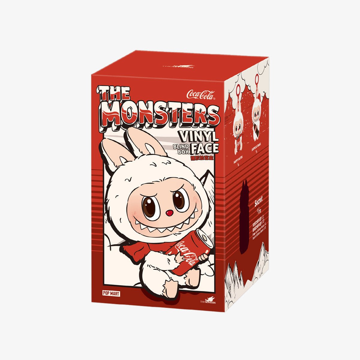 匿名配送　THE MONSTERS COCA-COLA 1 セット 6 box POP MART THE MONSTERS COCA-COLA SERIES Vinyl Face Blind Box
