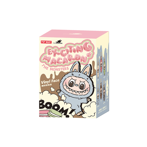 Pop Mart] Official THE MONSTERS - Exciting Macaron Vinyl Face