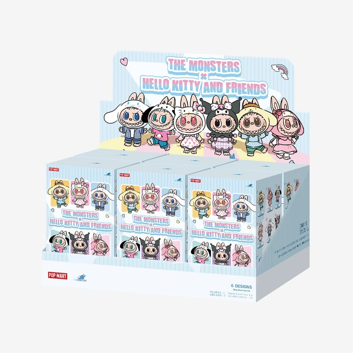 POP MART THE MONSTERS × Hello Kitty and Friends Vinyl Plush Pendant Blind Box - Otaku Collectives
