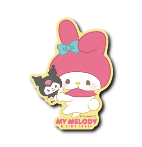 My Melody B-Side Label Sticker - Cute Sanrio Design – Otaku