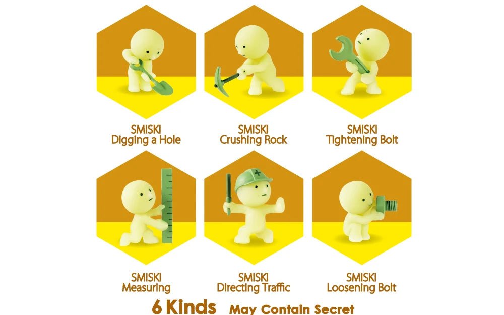 SMISKI Construction Series Figures - Otaku Collectives
