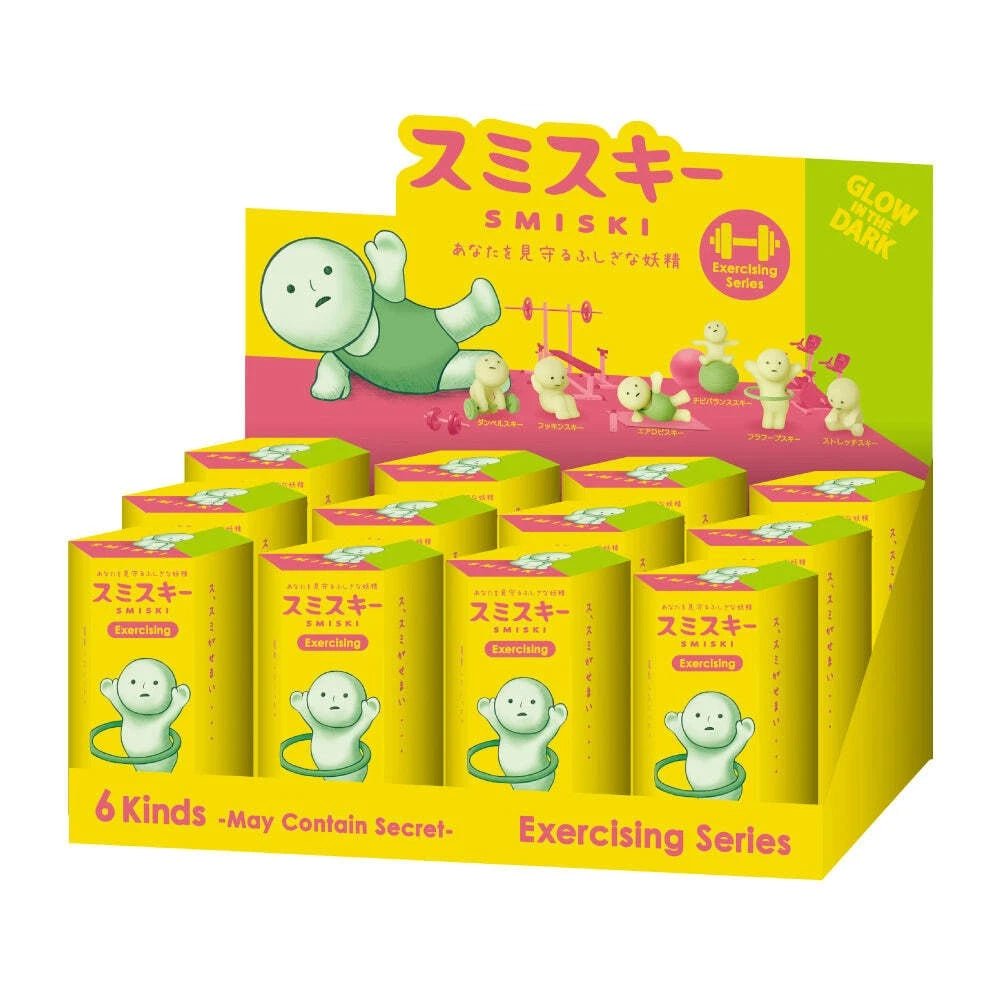 SMISKI Exercising Series Figure Blind Box - Collectible Fun