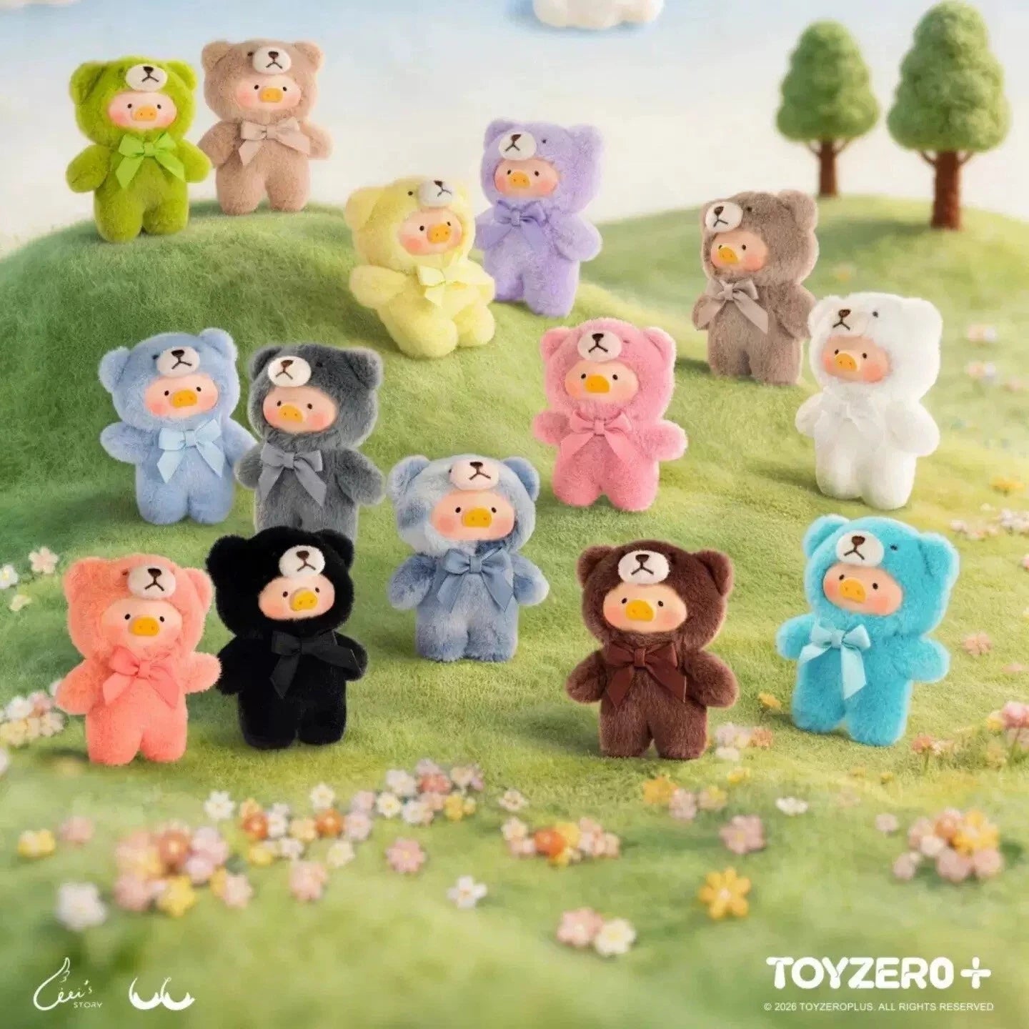 TOYZERO Teddy Lulu Pig Blind Box - Whispers of Nature Series