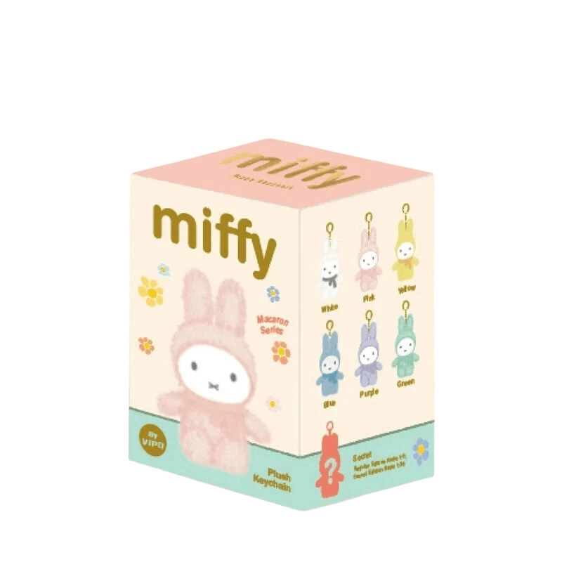 VIPO Miffy Plush Pendant Blind Box - Cute Collectible Toys – Otaku
