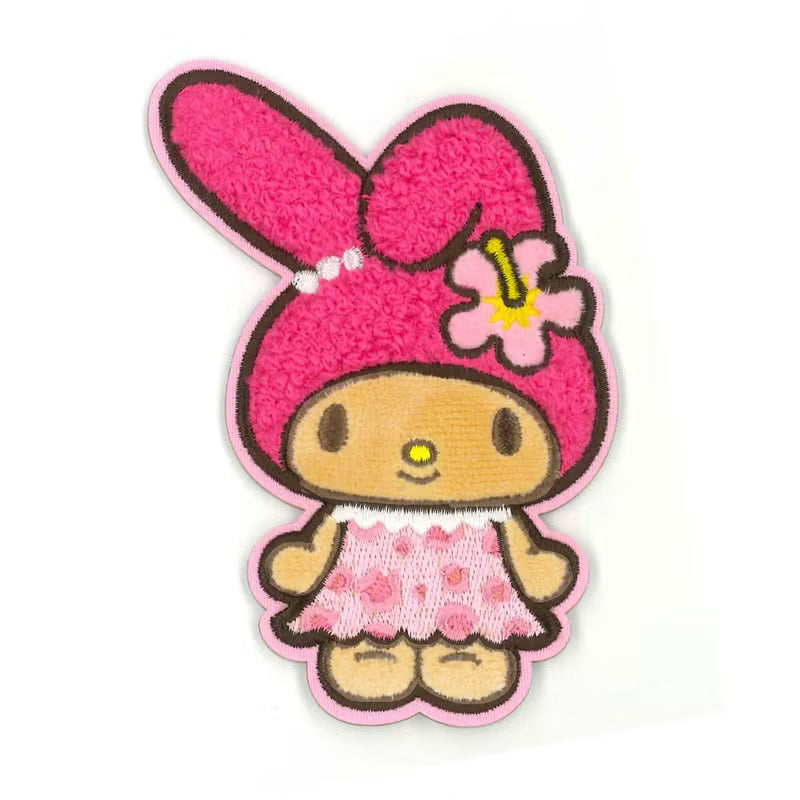 Siffler Sanrio My Melody Leopard Suitcase Sticker - Official Japanese Anime Merchandise Featuring My Melody in a leopard design on a clean white background.