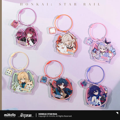 [Honkai Star Rail] Acrylic Pendant of the Tiny Cat Series - Sparkle