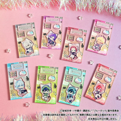 Blue Lock Season 2 Acrylic Die-cut Sticker / Yo Hiori Cyber Cat