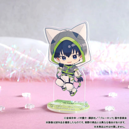 Blue Lock Season 2 Sae Itoshi Cyber Cat Mini Acrylic Stand