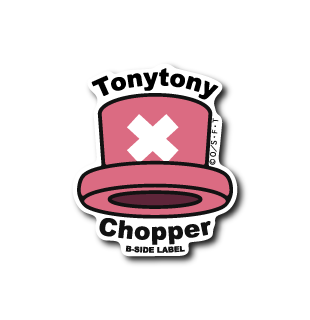 [One Piece] B-Side Label Sticker- Chopper Hat