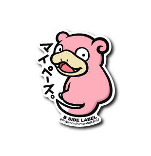 [Pokemon] B-Side Label Sticker- Slowpoke