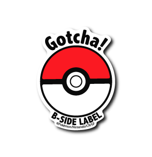 [Pokemon] B-Side Label Sticker- Monster Ball (B)