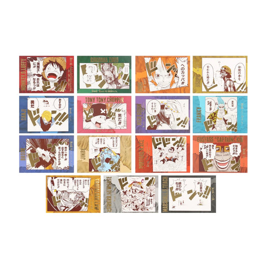 [One Piece] Sound Effect Postcard Collection 1st volume