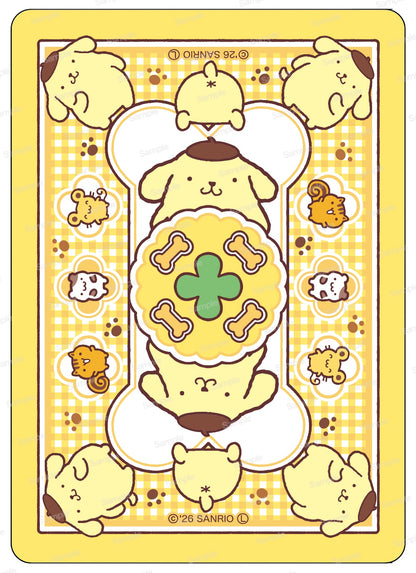 [Sanrio] Bicycle x Sanrio Playing Cards- Pompompurin