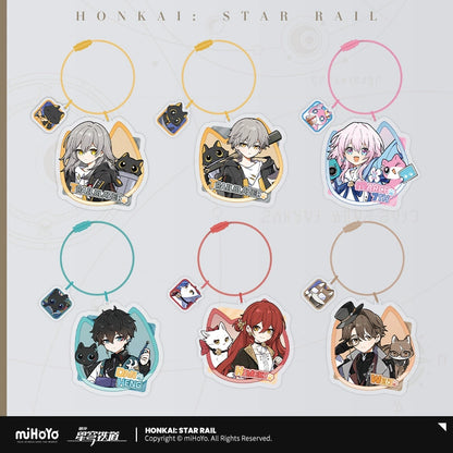 [Honkai Star Rail] Acrylic Pendant of the Tiny Cat Series - Sparkle