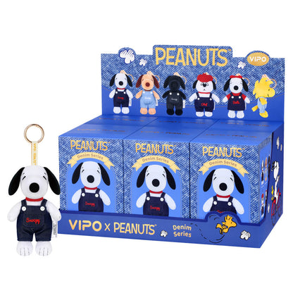 VIPO Peanuts Denim Series Plush Keychain Blind Box
