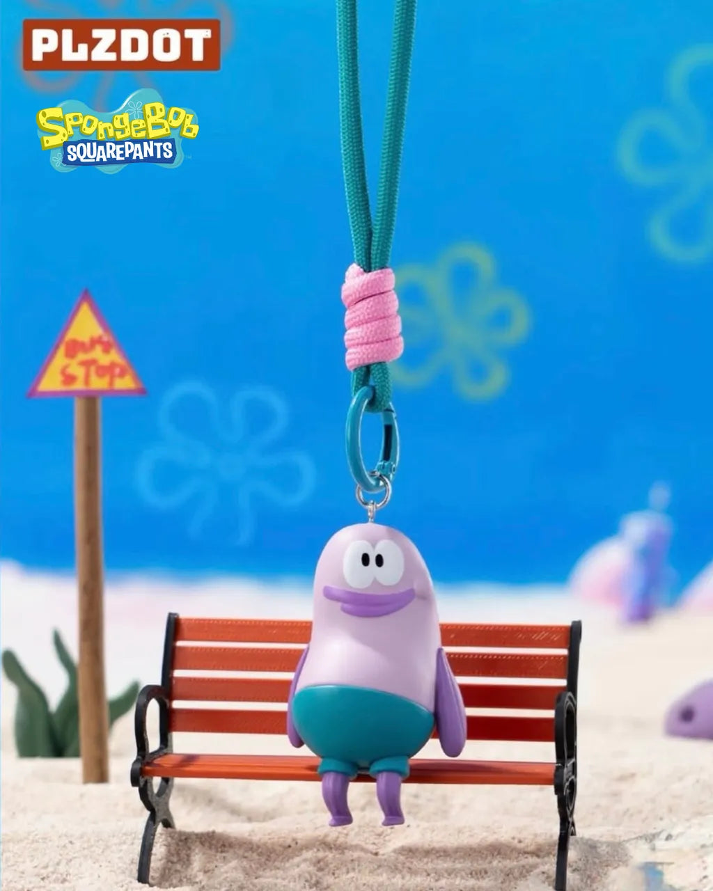 PLZDOT SpongeBob Little Citizens of Bikini Bottom Keychain Blind Box