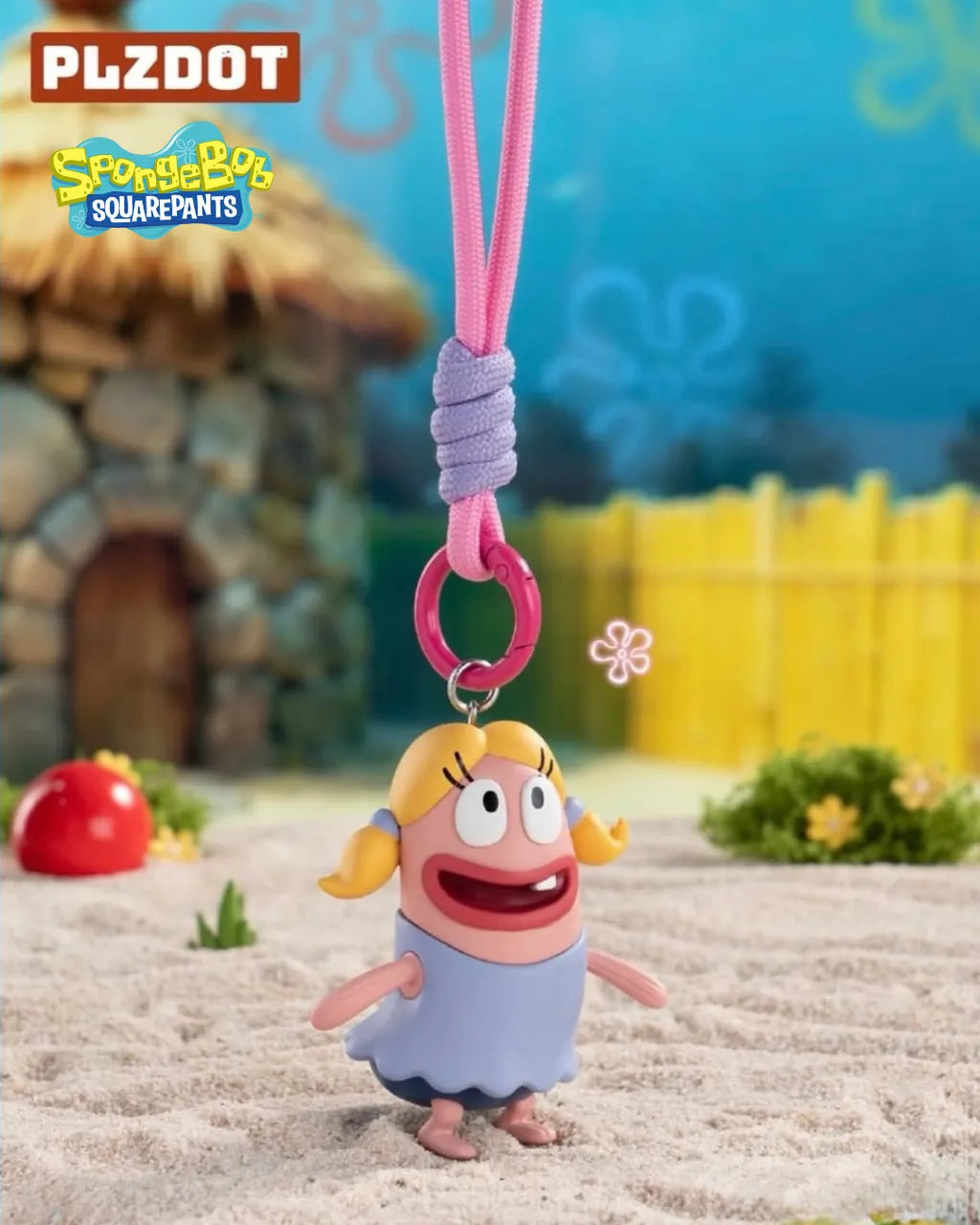 PLZDOT SpongeBob Little Citizens of Bikini Bottom Keychain Blind Box