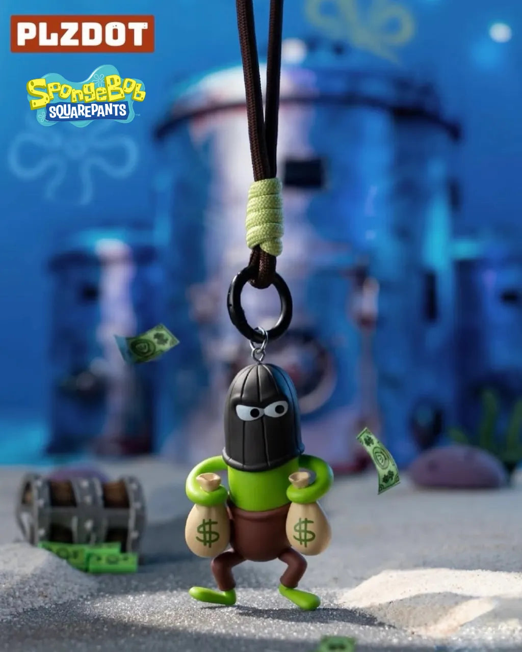 PLZDOT SpongeBob Little Citizens of Bikini Bottom Keychain Blind Box
