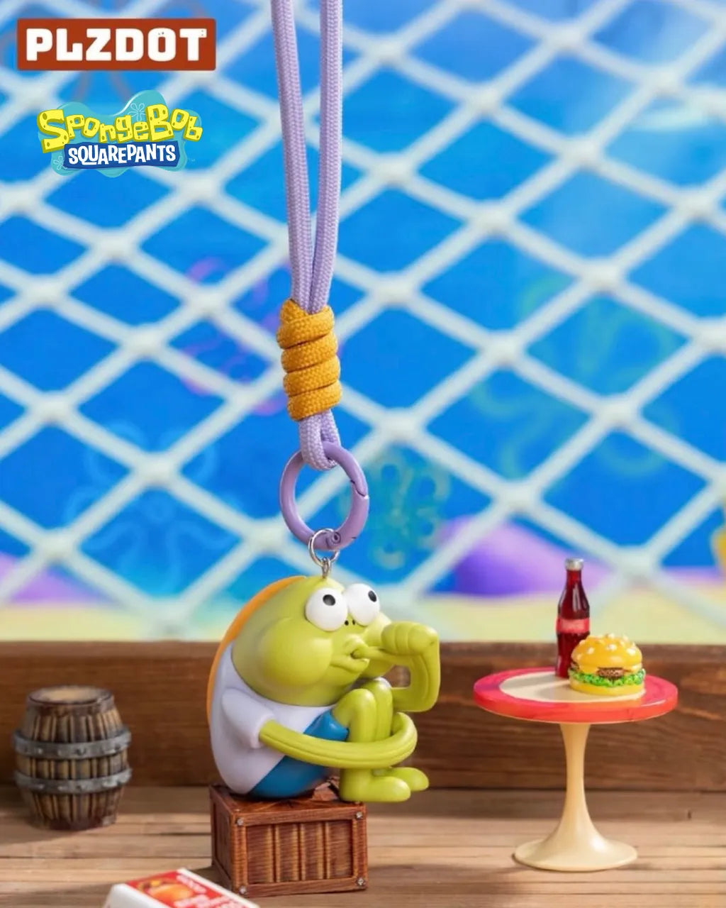PLZDOT SpongeBob Little Citizens of Bikini Bottom Keychain Blind Box