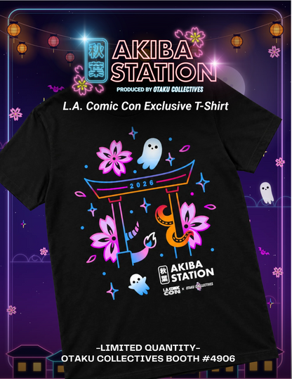 [PRE-ORDER] Akiba Station L.A. Comic Con Exclusive 2026 - T-Shirt