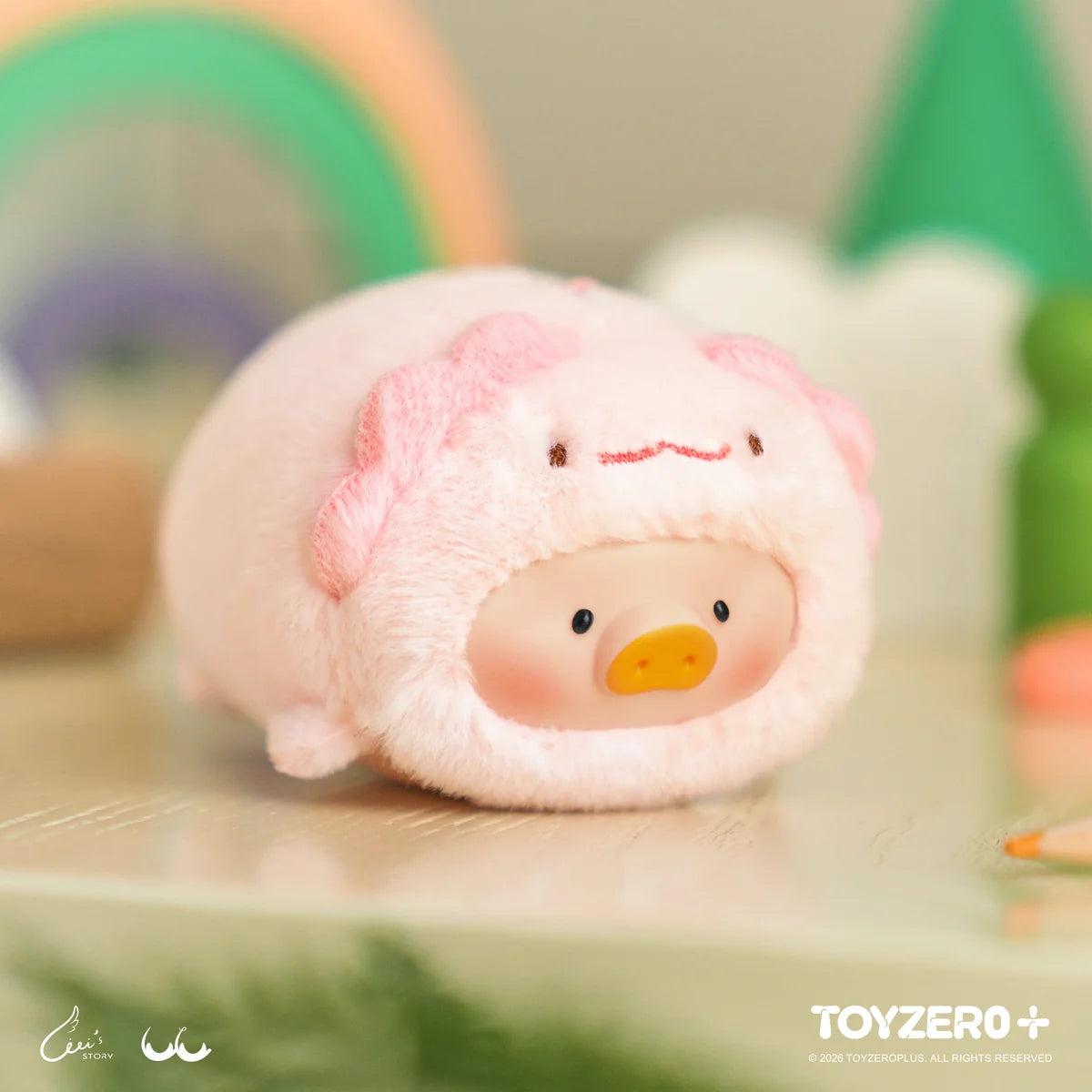 LuLu the Piggy Animal Party Vol. 2 Face Plush Keychain Blind Box