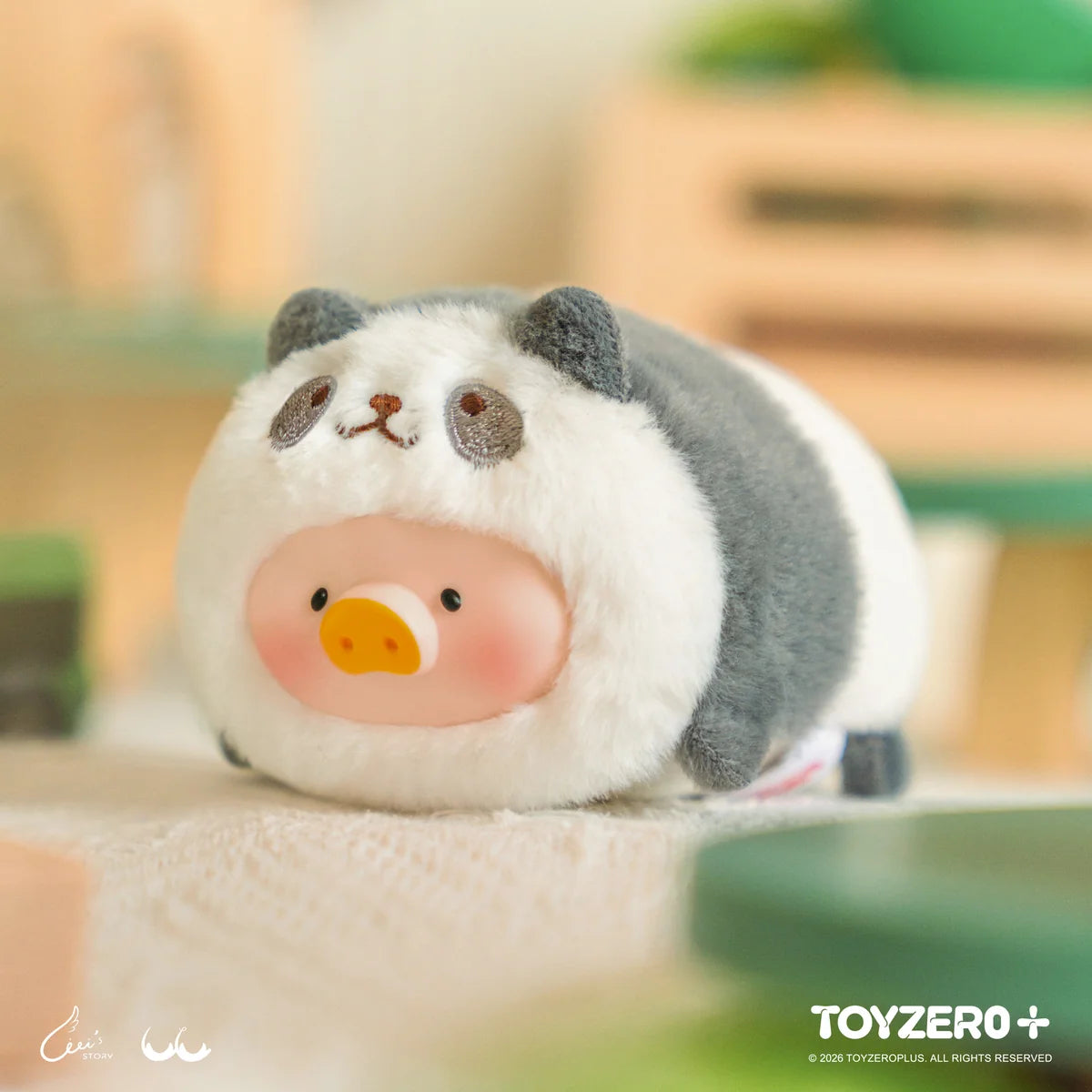 LuLu the Piggy Animal Party Vol. 2 Face Plush Keychain Blind Box
