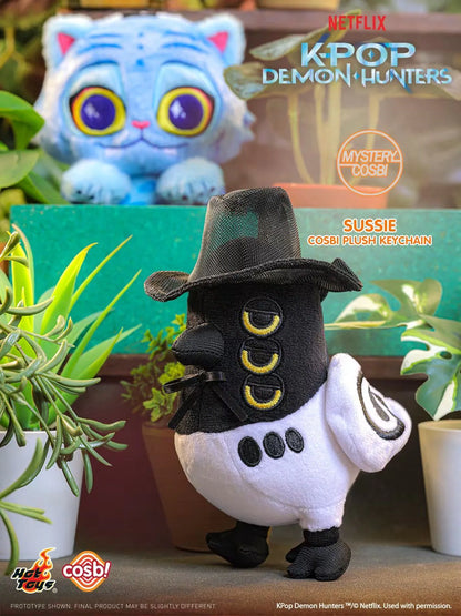 Hot Toys K-Pop Demon Hunters Derpy Tiger Plush Keychain Blind Box