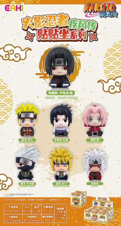 Naruto Shippuden Sticking Sitting Series Blind Box Figure