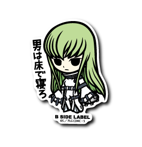 [Code Geass] B-Side Label Sticker- C.C.