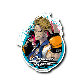 B-Side Label Sticker- Street Fighter 6 Luke