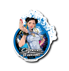 B-Side Label Sticker- Street Fighter 6 Chun-Li