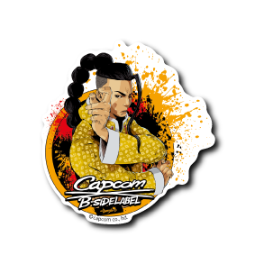 B-Side Label Sticker- Street Fighter 6 Jamie