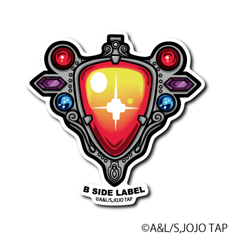 [JoJo's Bizarre Adventure] B-Side Label Sticker- The Red Stone of Aja