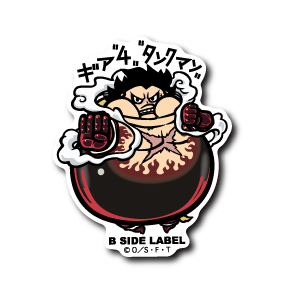 [One Piece] B-Side Label Sticker- Luffy (N)